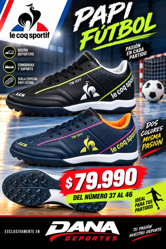 Le Coq Sportif Papi Fútbol