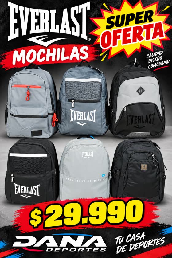 Everlast Mochilas