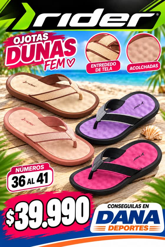 Rider Ojotas Dunas Fem